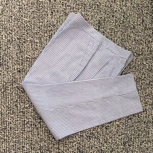 Talbots. Size 12  Light Blue and White Pants